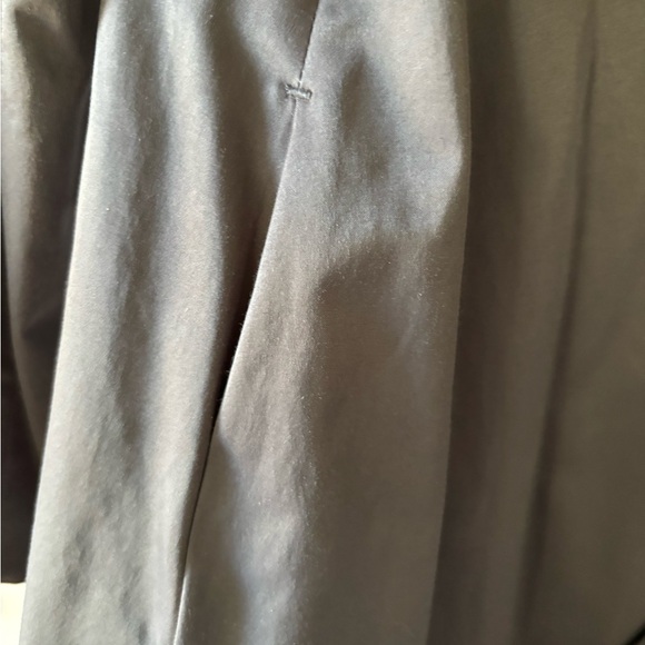 Cute Cynthia Rowley ruffle front trench coat Graphite sz s - Picture 4 of 6